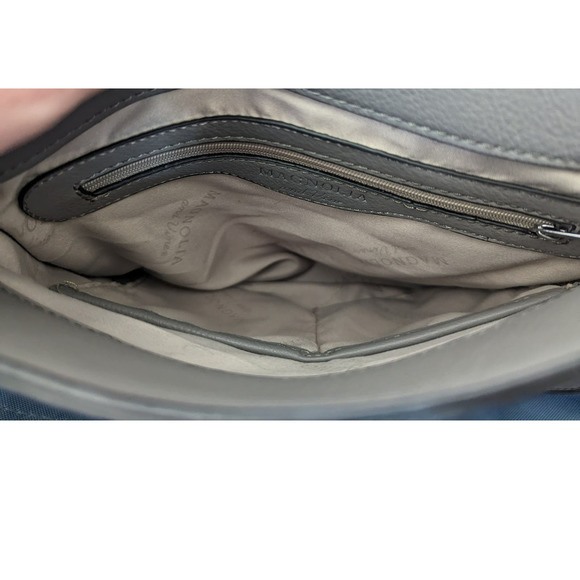 Magnolia and Vine Gray Journey Interchangeable Handbag with Three Flaps - Picture 8 of 10